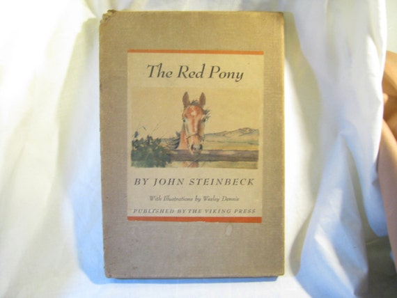 The Red Pony By John Steinbeck. Children's Book. by TreasureTrek