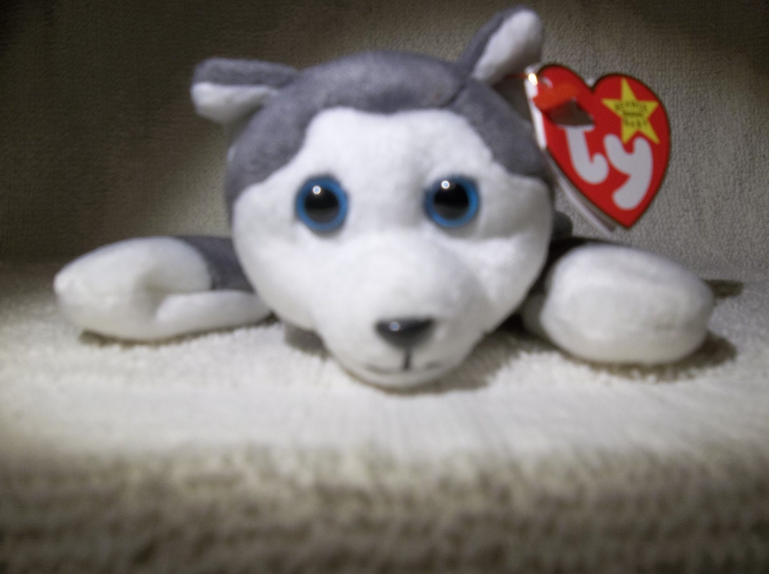 Nanook the Dog HuskyTy Beanie Baby Original by AmysUglyThings