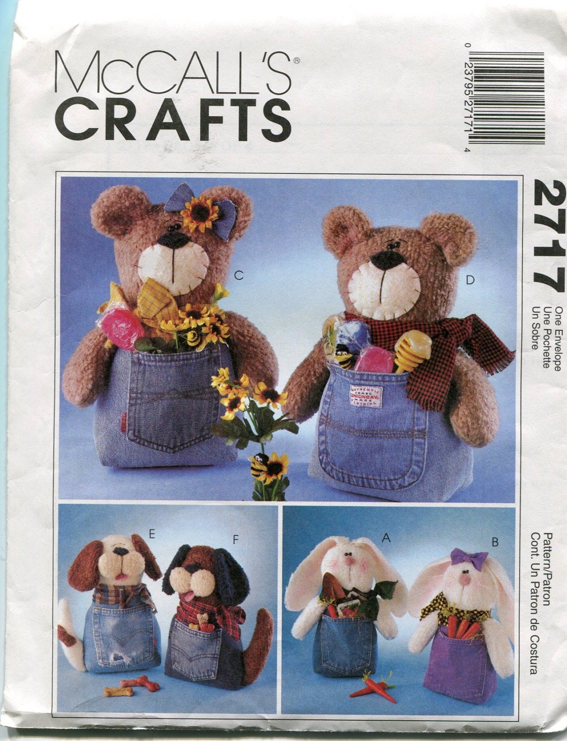 mccalls memory bear pattern