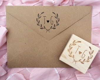 Initial Stamp / Save the Date Stamp / Wedding Stamp / Love Stamp / Valentines Stamp / Monogram Stamp / Arrow Stamp / Return Address Stamp