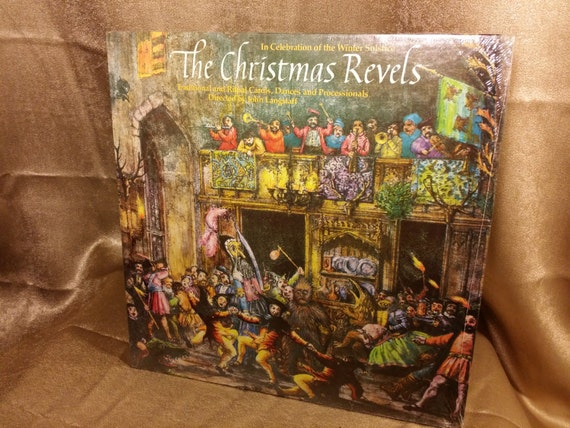 Items similar to CHRISTMAS REVELS Celebration winter solstice by John Langstaff Vinyl Record ...