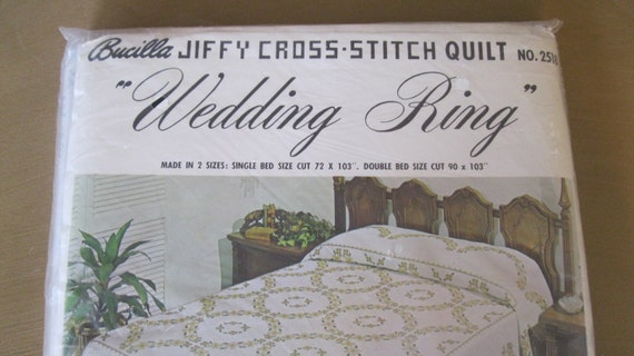 bucilla wedding rings quilt