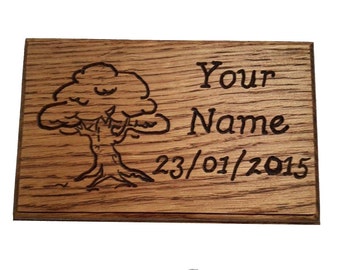plaques address solid oak signs  timber wall engraved door hand  rustic signs house signs