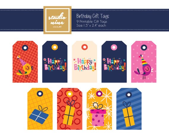FREE Printable Gift Tags - Live Creatively Inspired
