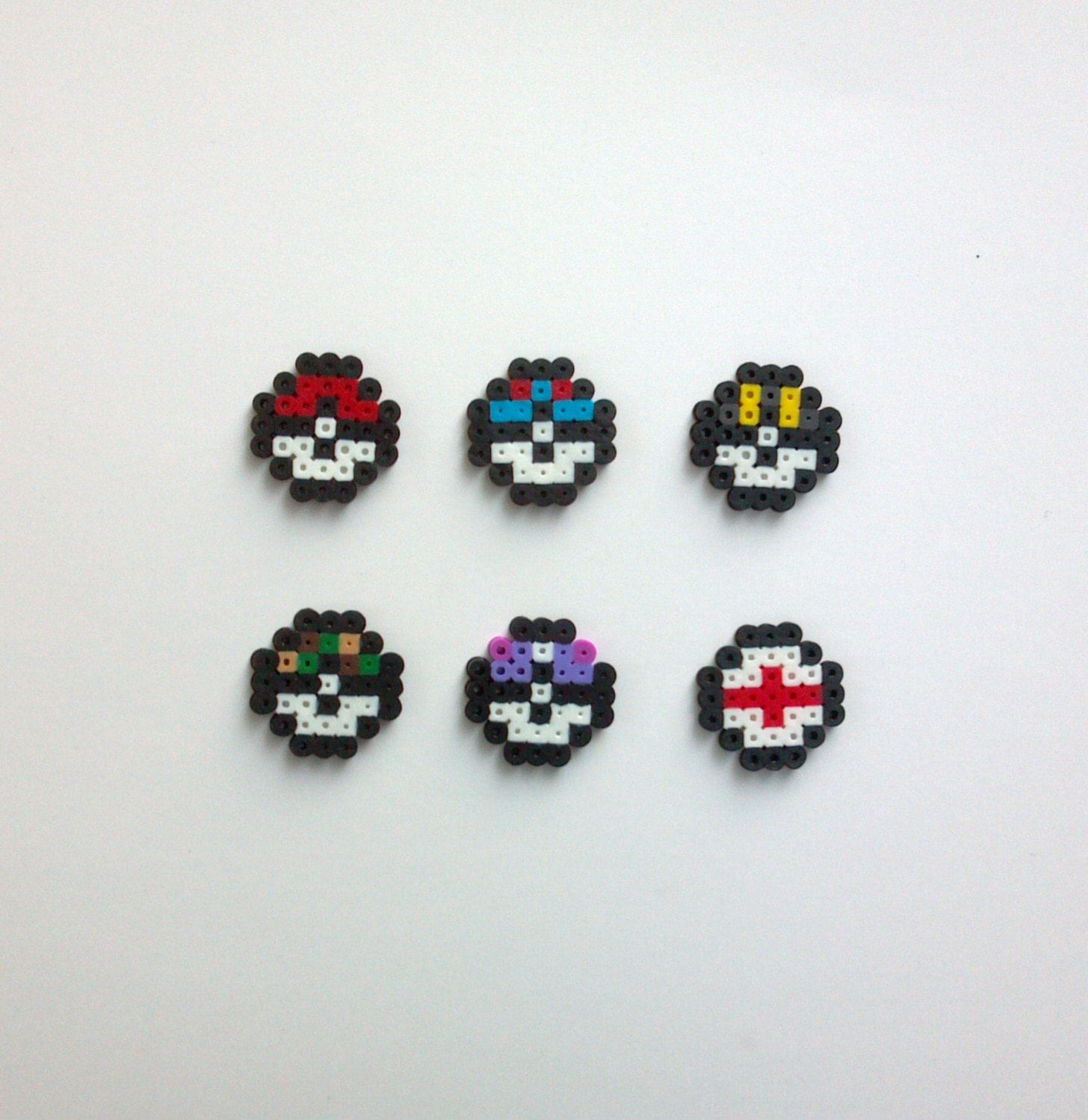 Bulk Order Party Pack Mini Pokeball Pokemon Perler Bead