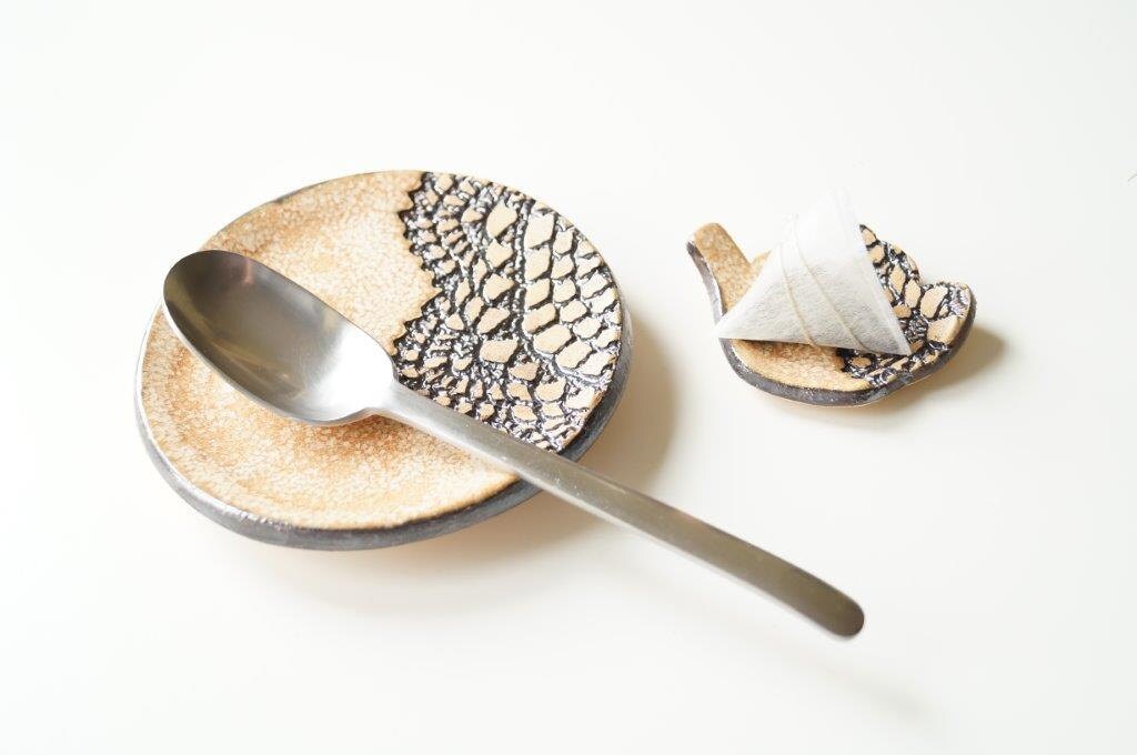 Spoon Holder Spoon Rest Tea Bag Holder Tea Bag Rest by bemika