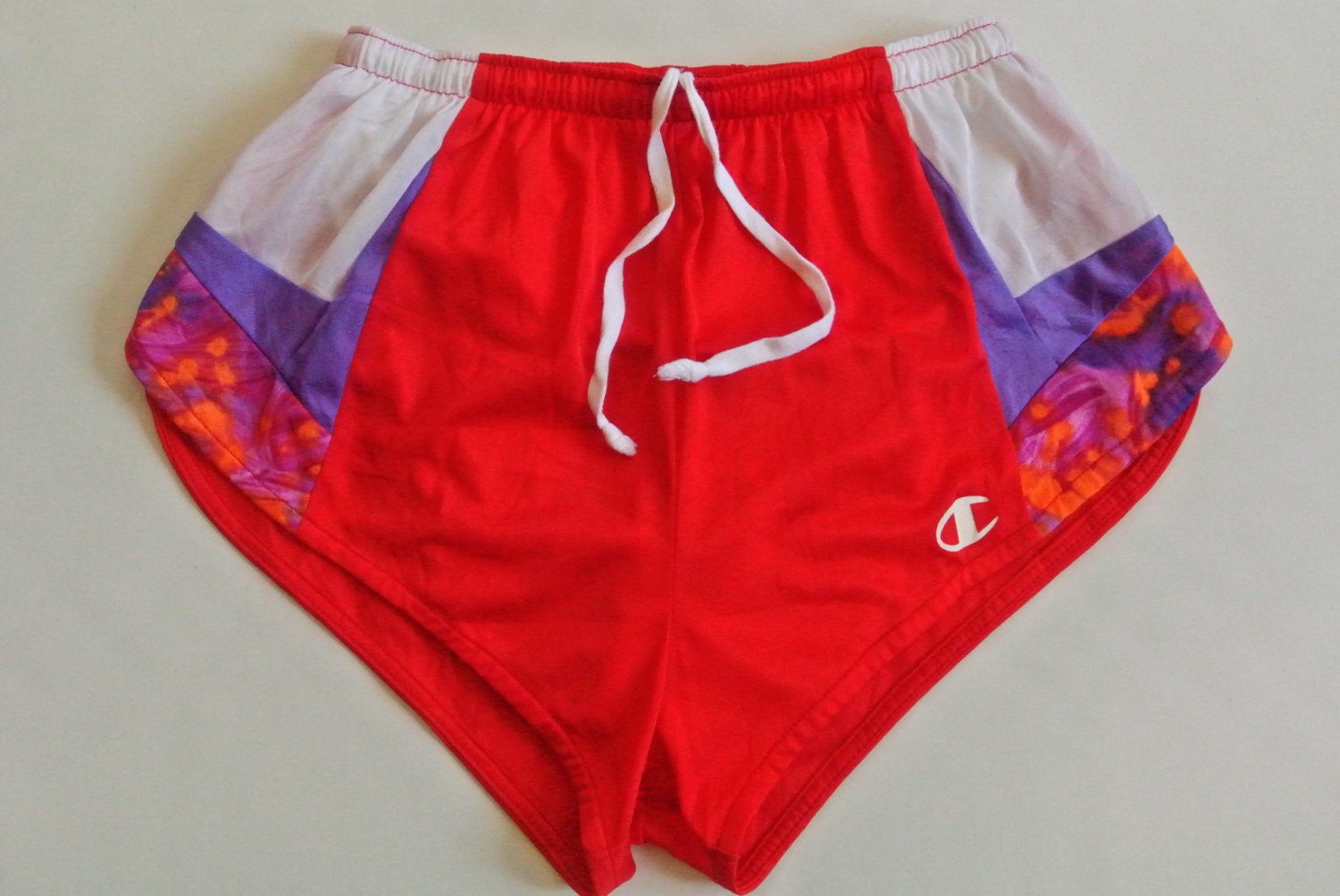 Champion Running Shorts Womens Red Run Shiny Athletic by neverfull
