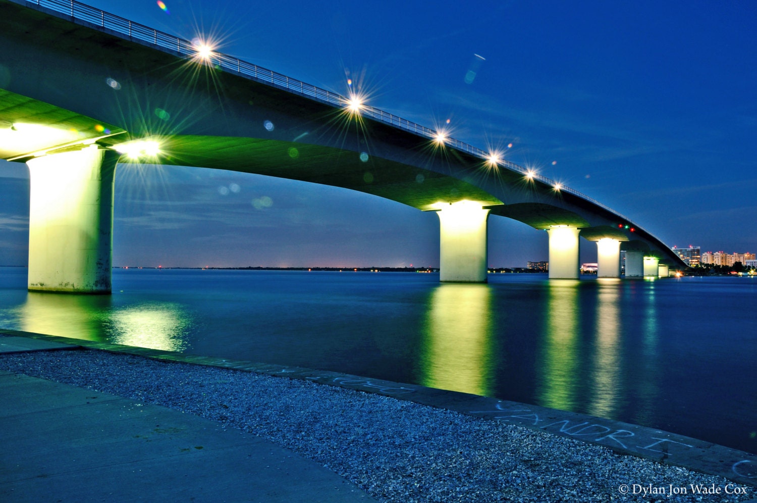 Ringling Bridge  Sarasota  Florida SRQ Architecture by DJWCphoto