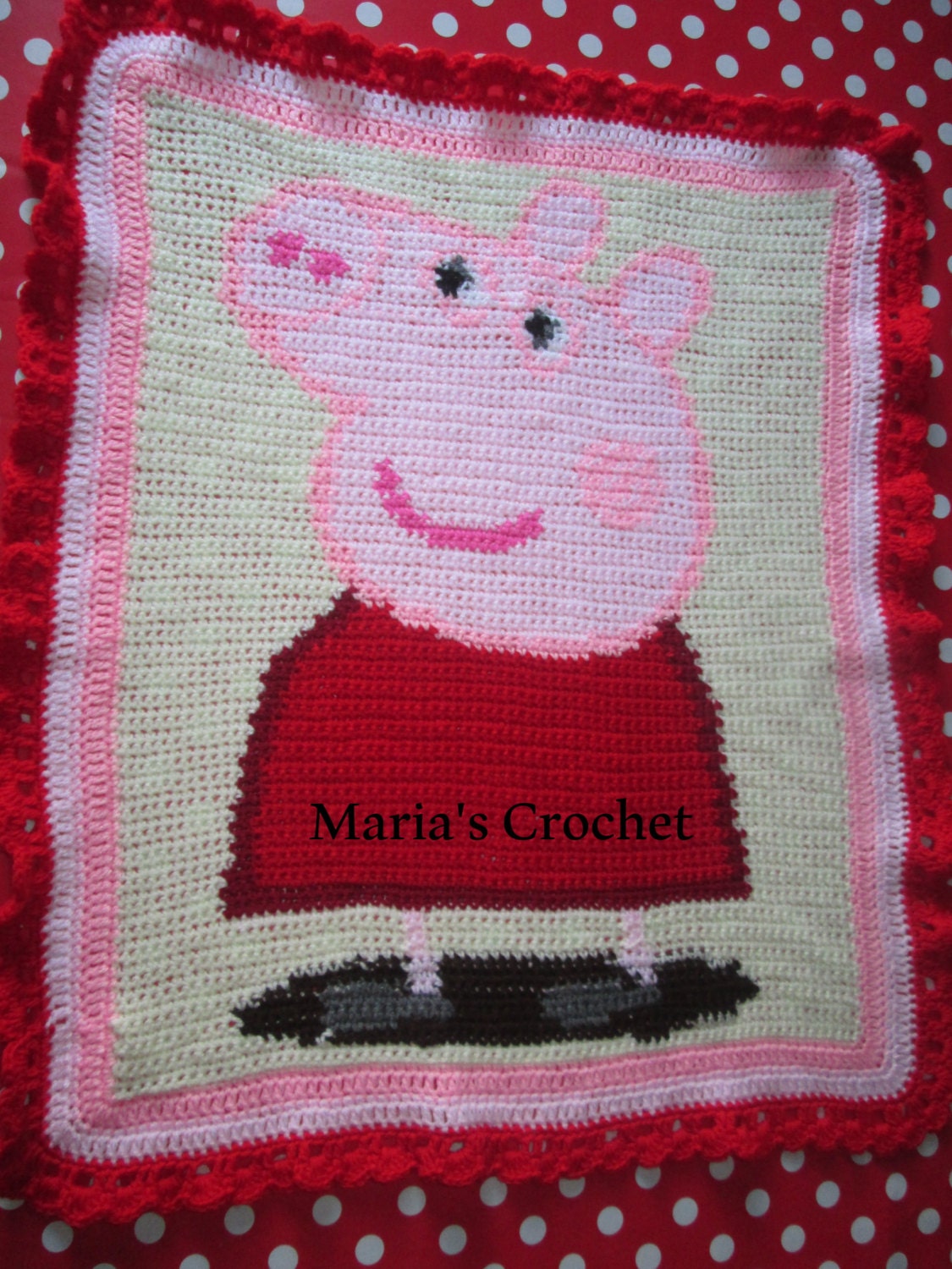 Peppa Pig Comfort Blanket - The Personalised Gift Shop