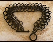 Black Chainmaille Bracelet