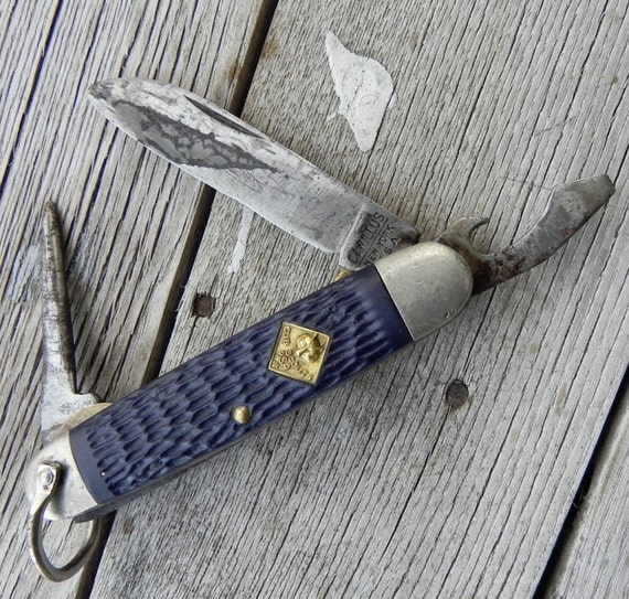 CAMILLUS BSA Cub Scout Camp Knife 1960's by OregonGold on Etsy