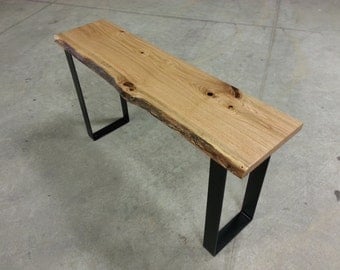 Rustic Modern Console Table