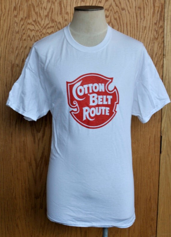 Cotton Belt Route Logo Railroad T Shirt Fallen Flag Railroad