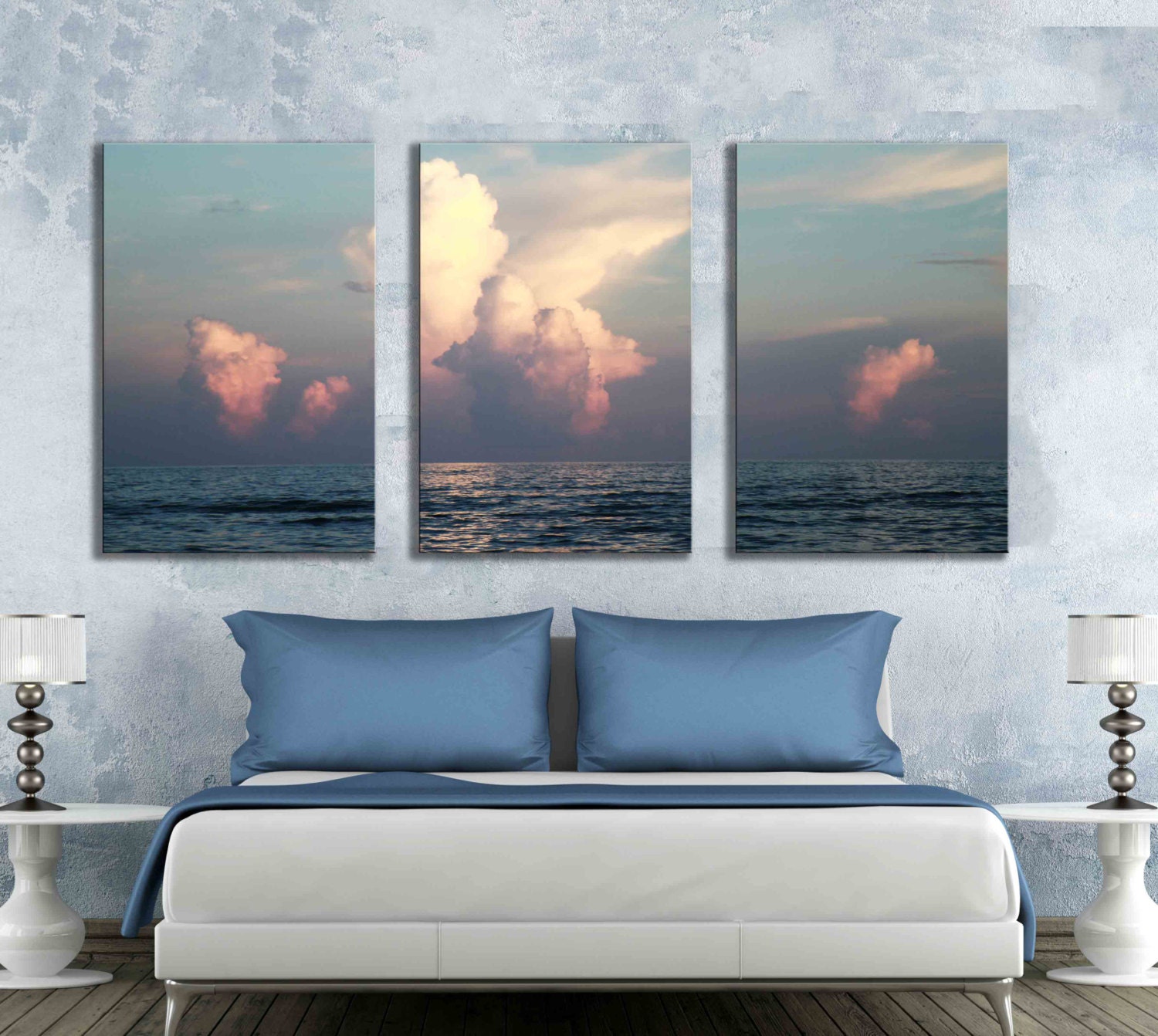 Large Three 16x24 Inch Or 12x18 Inch Canvas Print Sunrise