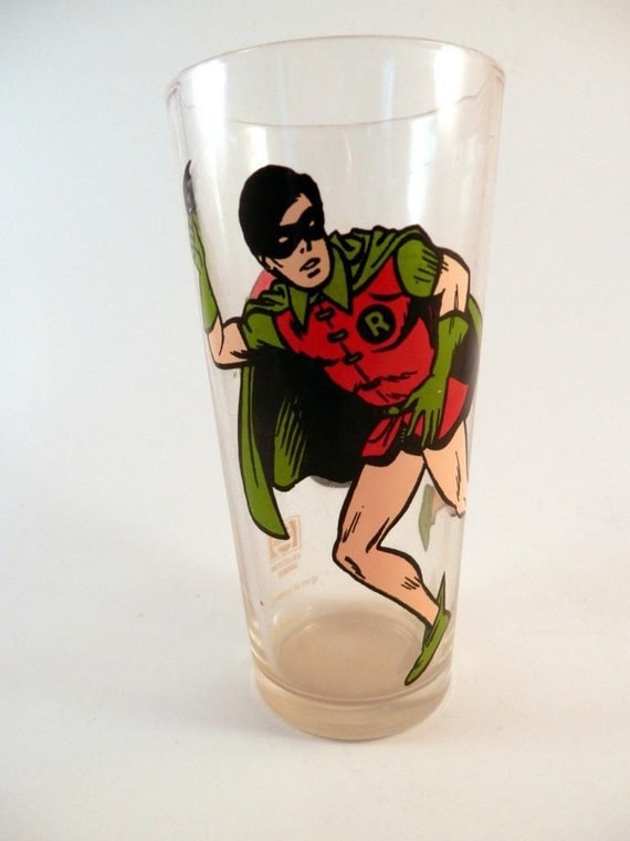 Items similar to Robin Glass Pepsi 1978 Collector Series DC Comics ...