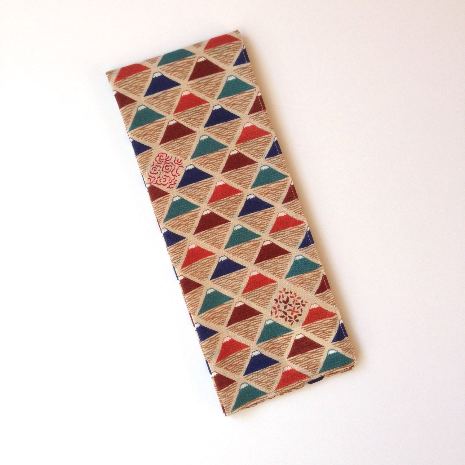 Tenugui Japanese hand towel beige wrapping by SmithjackJapan