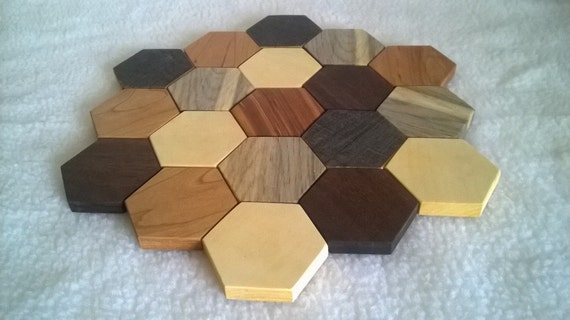 wooden catan board