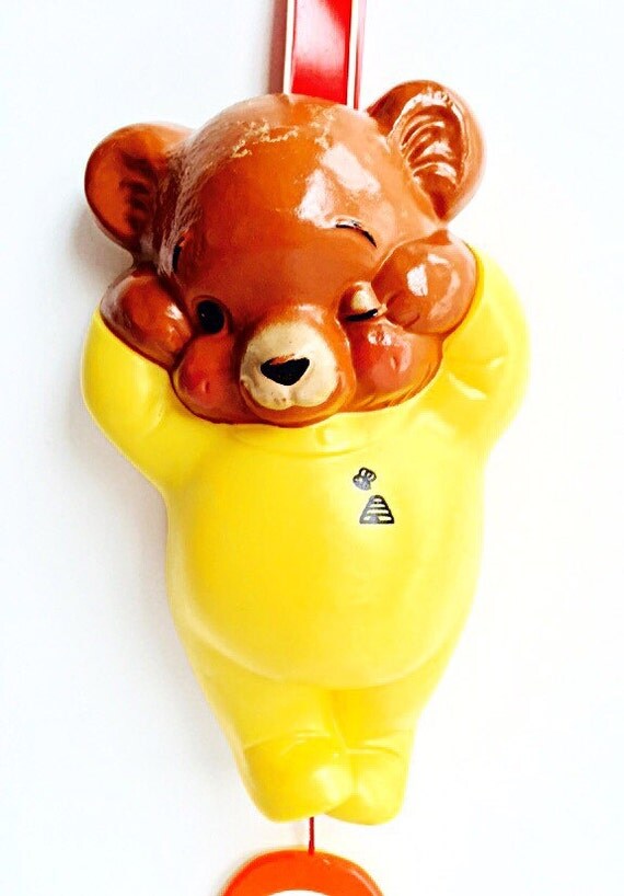 music box teddy bear