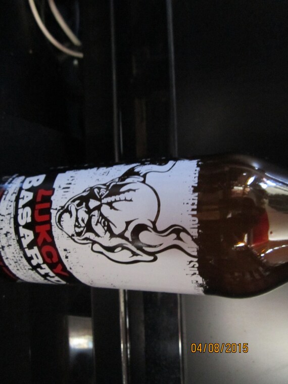 Lucky Bastard by Stone Brewery.Bottle Incense Burner Hand