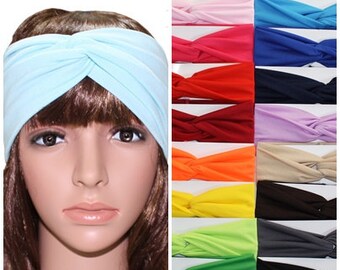Turban Headbands women, mothers day gift, Turban headwrap, gift for mom, headband adult, yoga headband, twist headband, for women, CH08