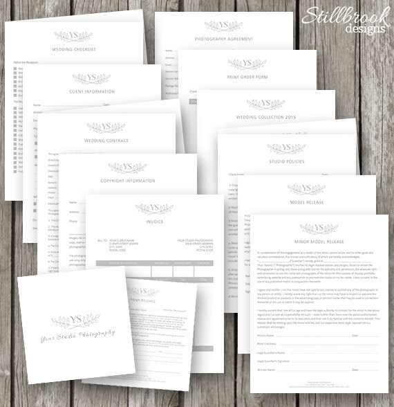 wedding contracts photography