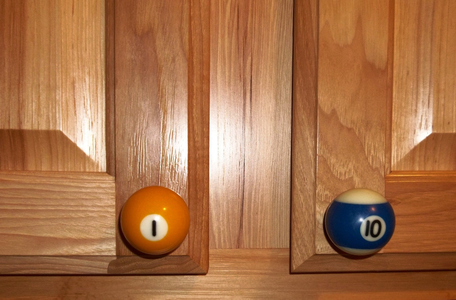 Handcrafted 11/2 inch Pool Ball Drawer and