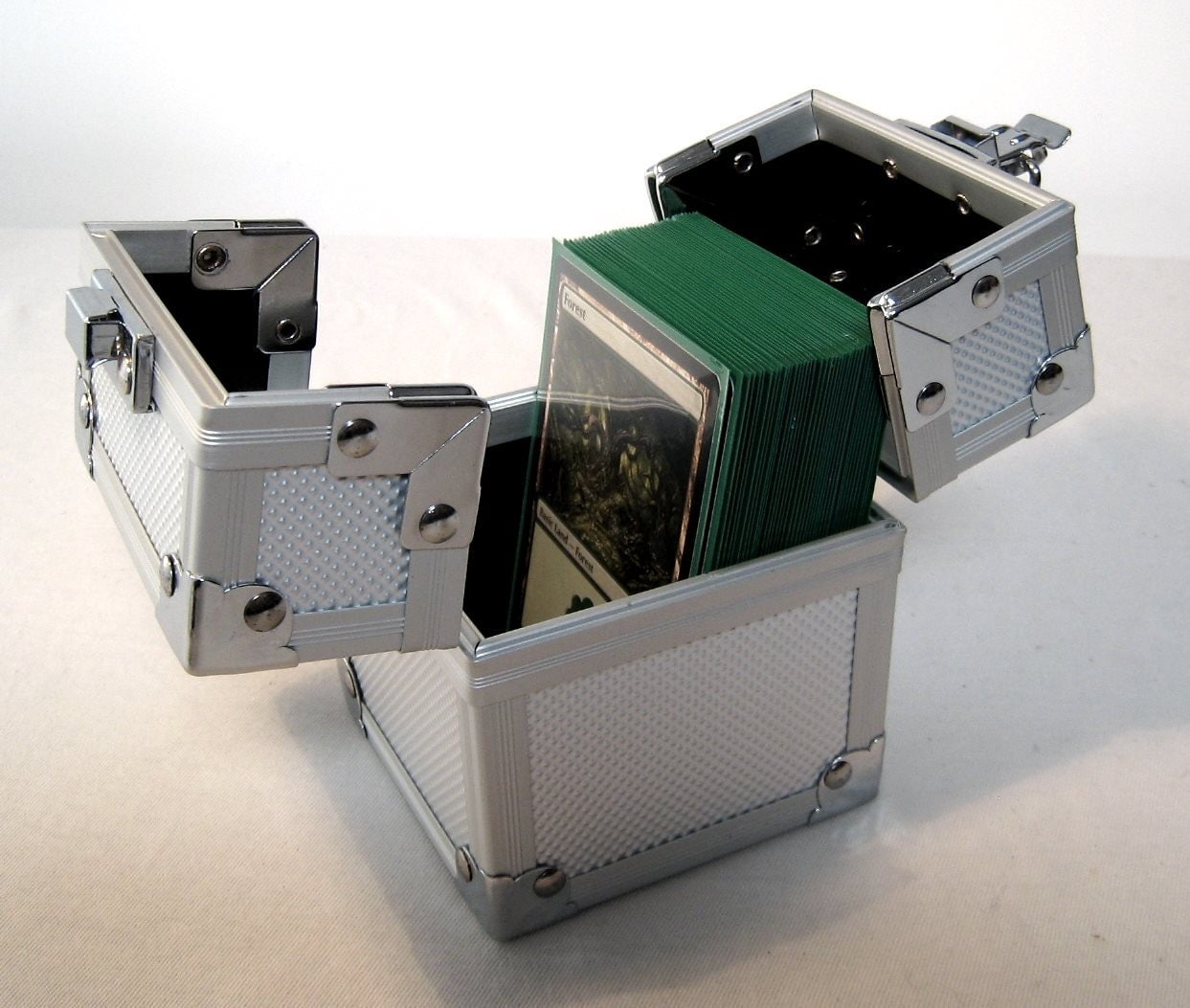 Metal TCG Deck Box for Mtg Yugioh Pokemon Wow by PlayingKakapo