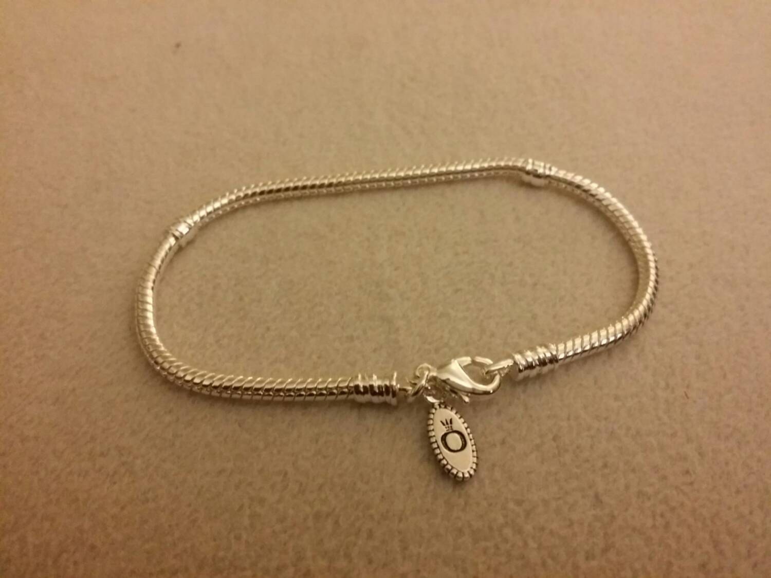 authentic Pandora Bracelet 7.5 7.9 by Thatonelastthing on Etsy