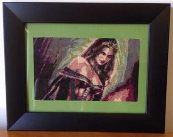 Magic the Gathering Liliana of the Veil Cross Stitch Pattern