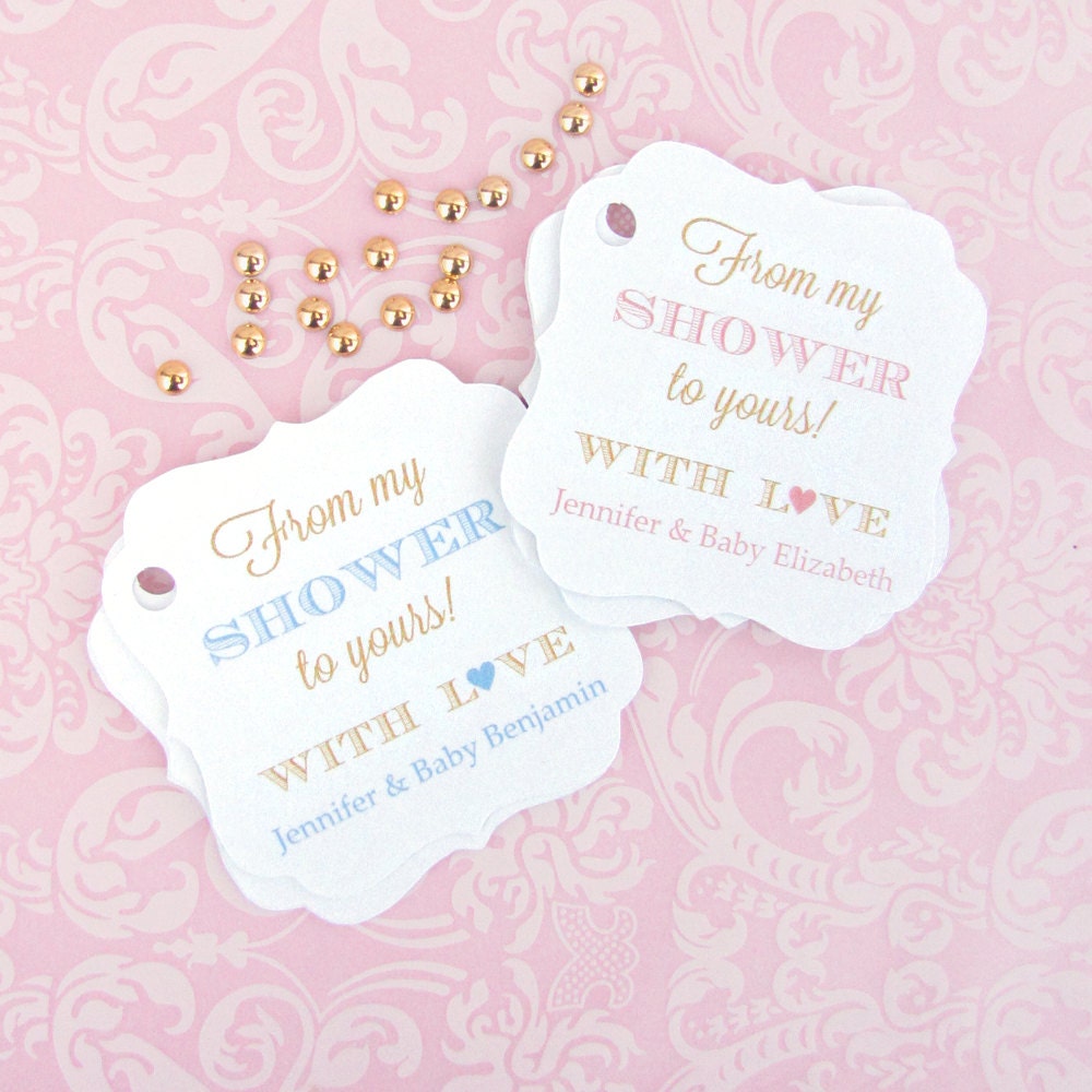 From my shower to yours tag 30 Soap tags by DazzlingDaisiesCo
