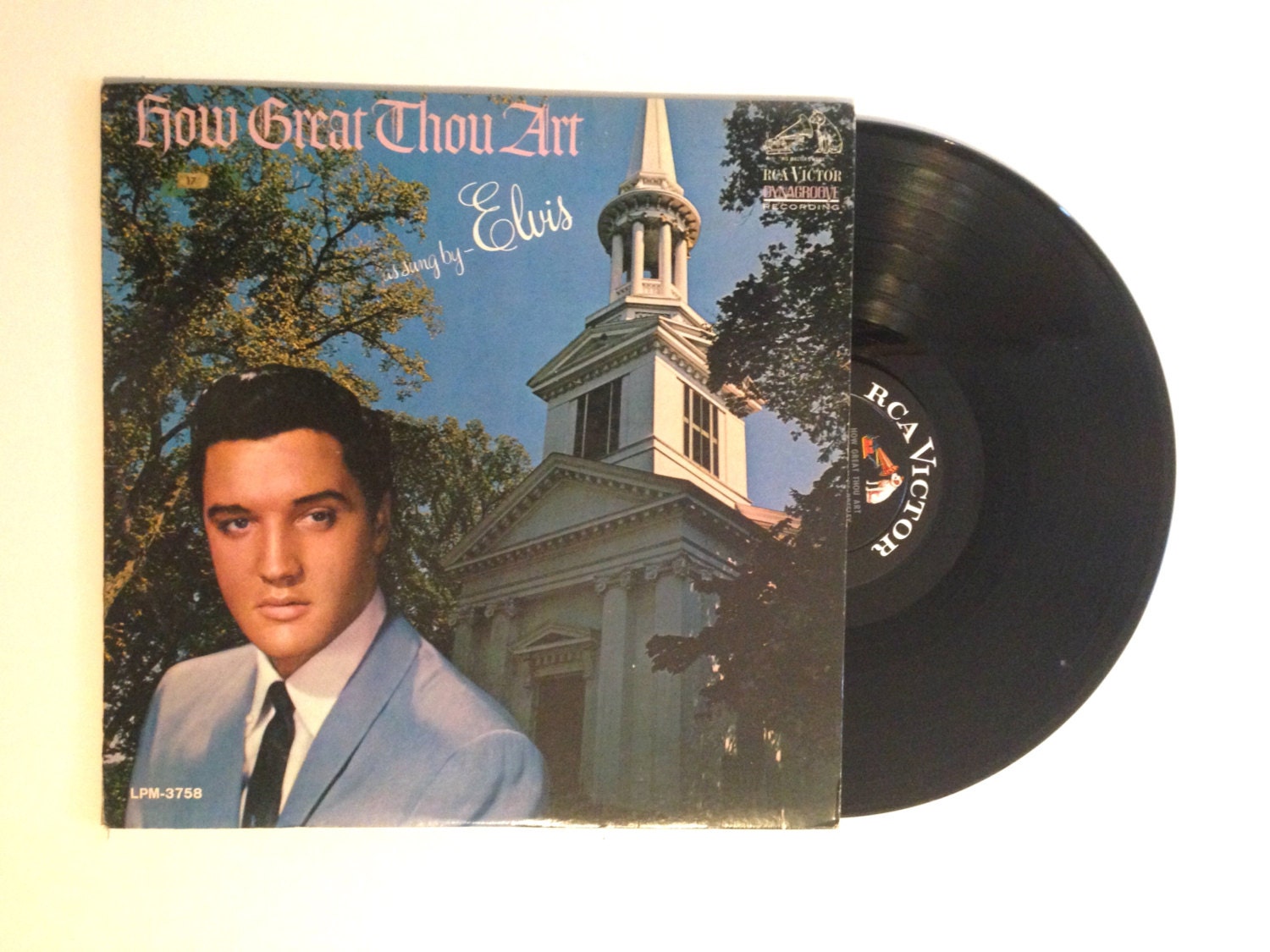 LP Album Elvis Presley How Great Thou Art Vinyl Record Sixties