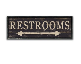 Bathroom Sign Etsy large restroom sign | etsy Bathroom Sign Etsy large restroom sign | etsy