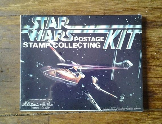 star wars stamp collecting kit