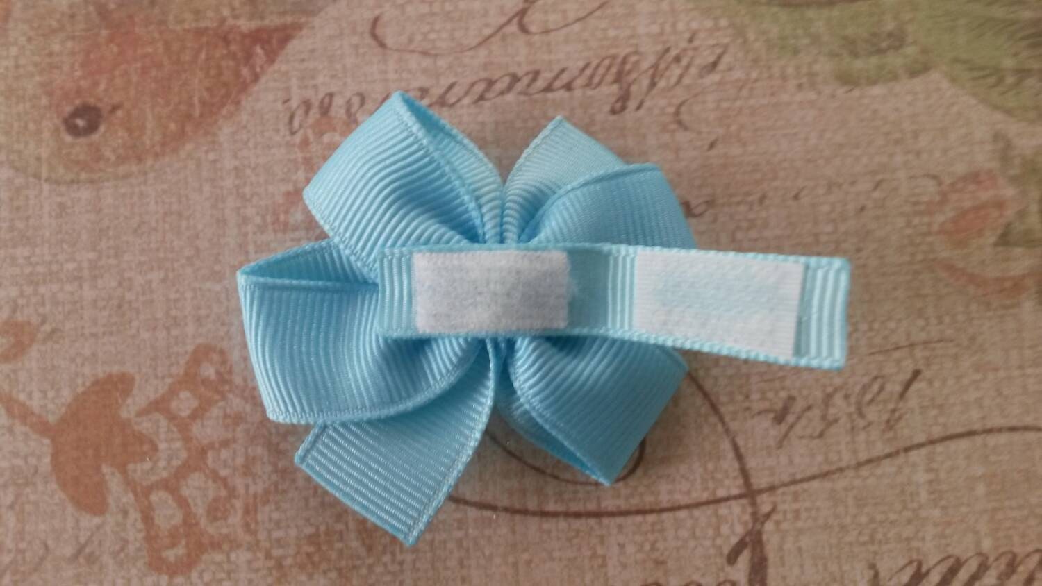 Velcro Hair Bows Baby Hair Bows Newborn Hair Bows Small Dog