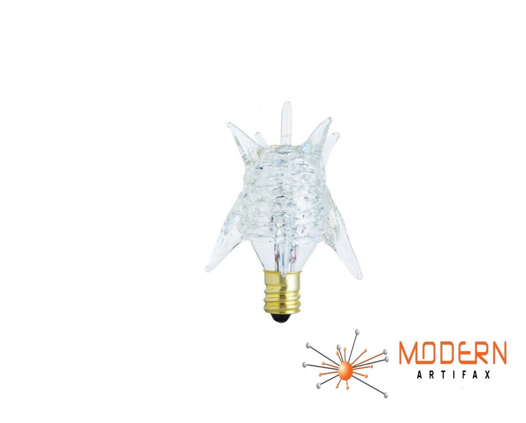 Star Light Bulbs for Sputnik Chandelier Starburst 7 watt LOT