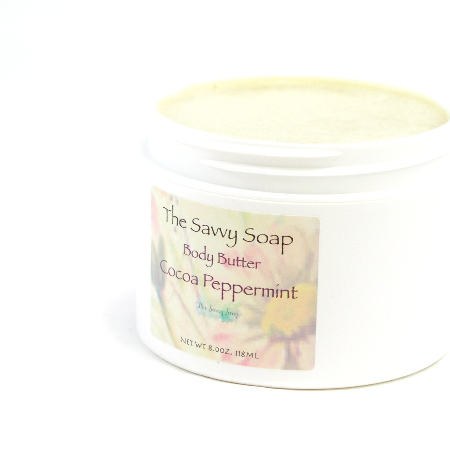 Peppermint Cocoa Body Butter All Natural Body Butter Cocoa