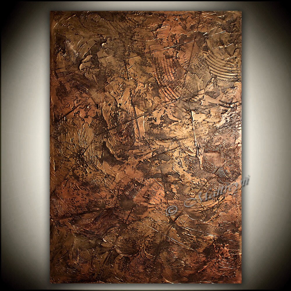 Textured PAINTING 48 LARGE Artwork Abstract by largeartwork