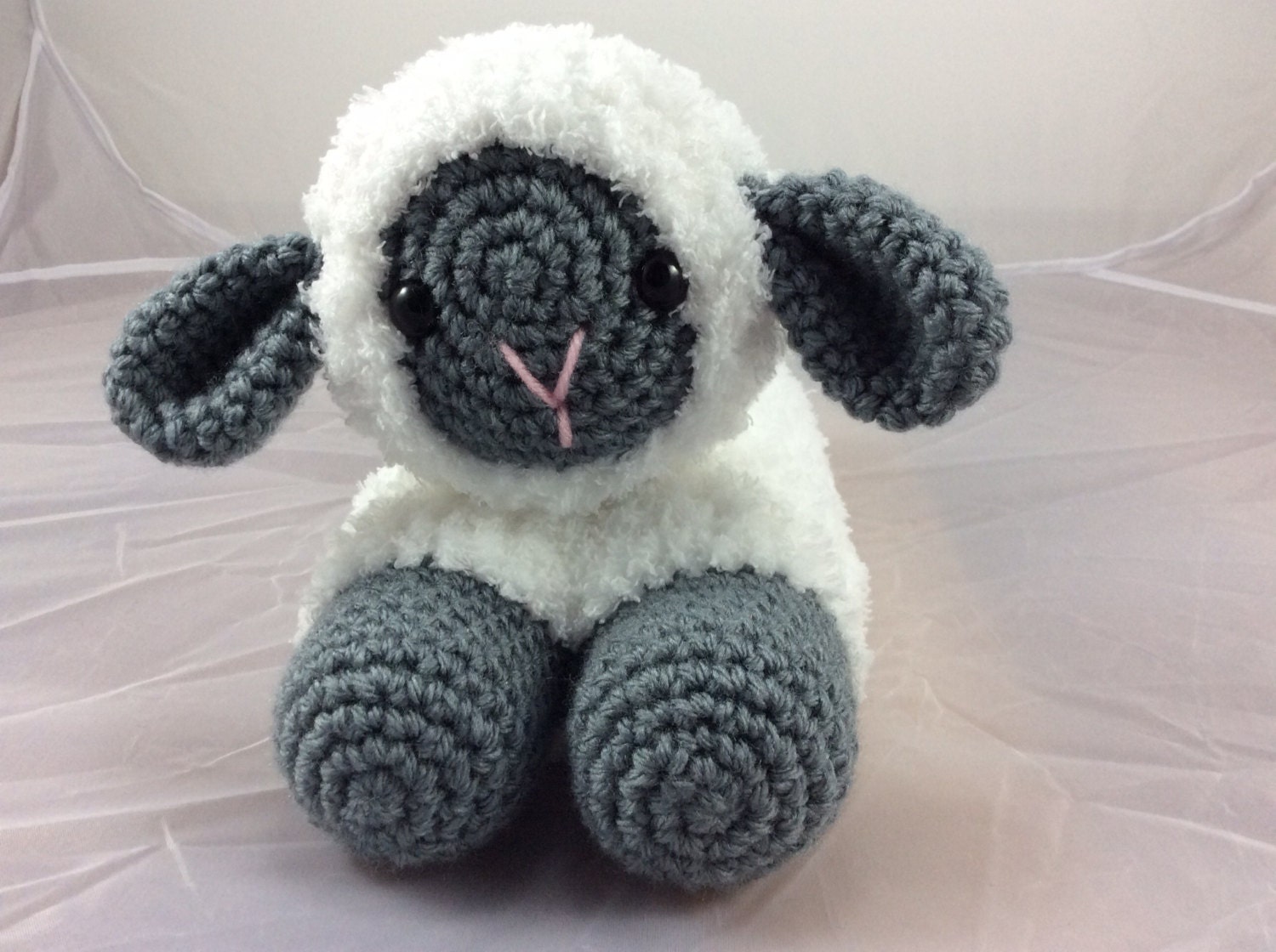 Crochet Lamb Toy tutorial Stuffed sheep amigurumi lamb