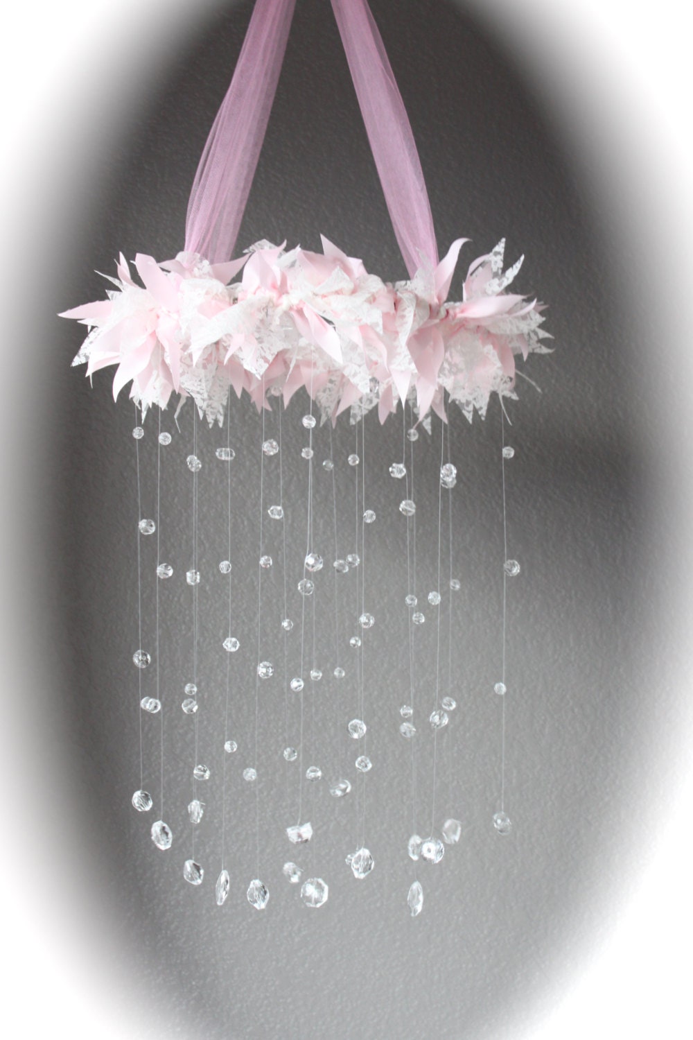 shabby chic baby mobile pink baby mobile fairy mobile shabby chic baby mobile pink baby mobile fairy mobile