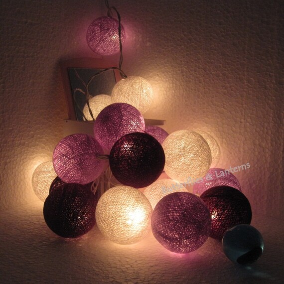 Purple Mixed 3 Color Dark purple Purple by Butterflies2Lanterns