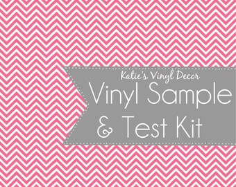 Vinyl Sample and Test Kit-Vinyl Wall Decal-Vinyl Wall Decor