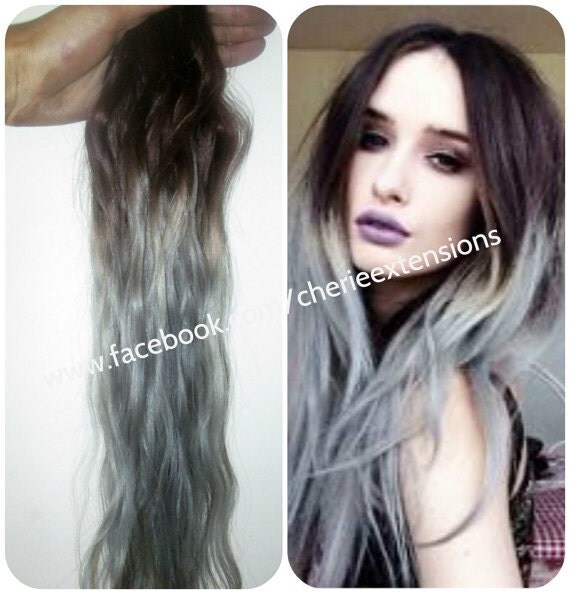 Balayage Gris Bleu