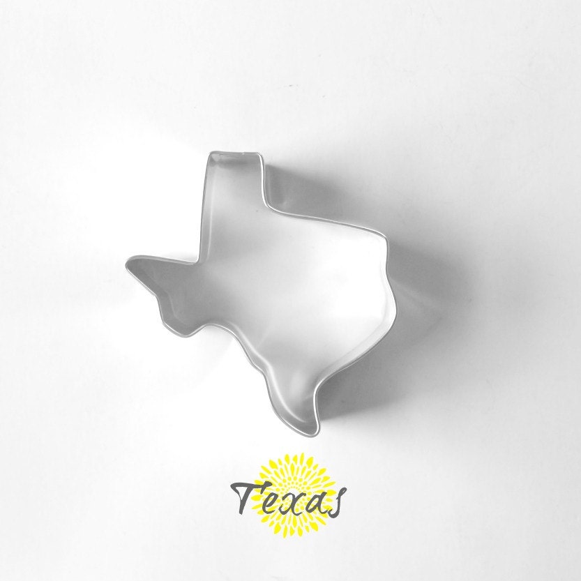Texas Cookie Cutter 2.75 inch Texas Cookie by TheButtercupHouse