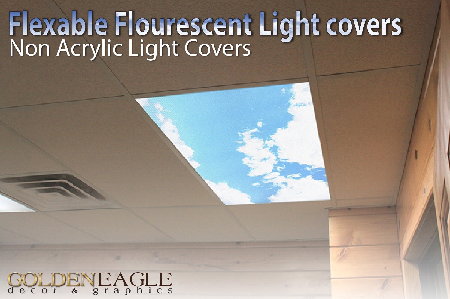 Flexible Fluorescent Light Cover Films Skylight