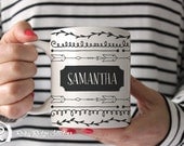 Personalised Name Coffee Mug, Tea Cup, Ceramic Mug, Custom Name Mug, Personalised Gift, Christmas Gift, Under 50 Personalised Name Coffee Mug, Tea Cup, Ceramic Mug, Custom Name Mug, Personalised Gift, Christmas Gift, Under 50