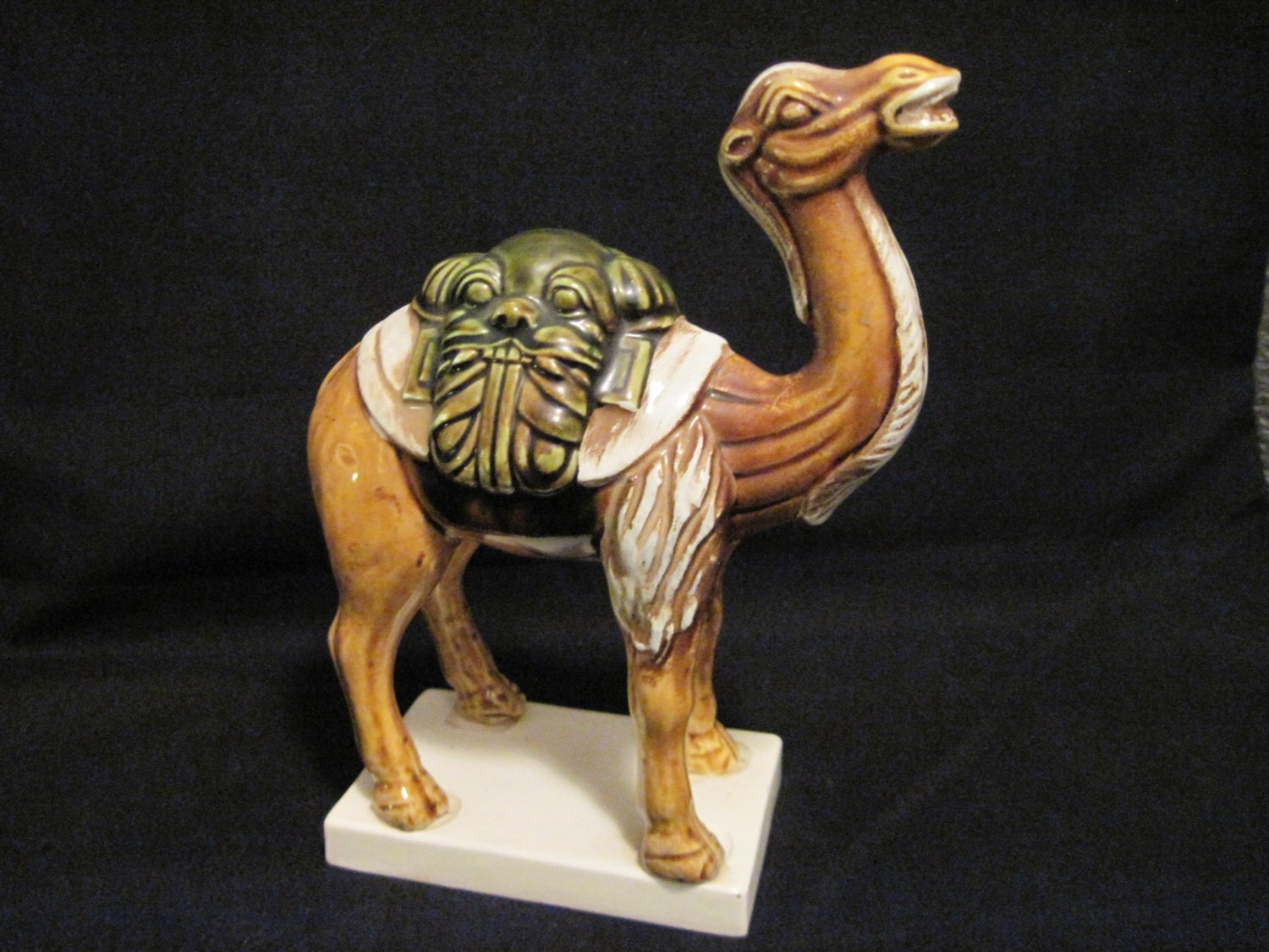 crystal camel figurine