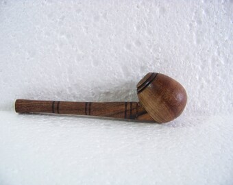 Hand-Carved Fish Miniature Wood Smoking Pipe - Premium Small Pipe From India 6 thumbnail image