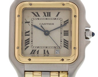 Vintage Midsize Cartier Panthere 18k Gold & SS 183949