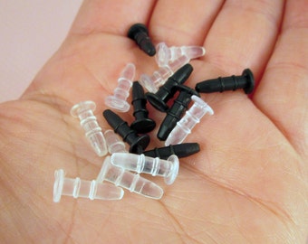 Glue on Cell Phone Dust Plug/ Earphone Jack Plug #1056