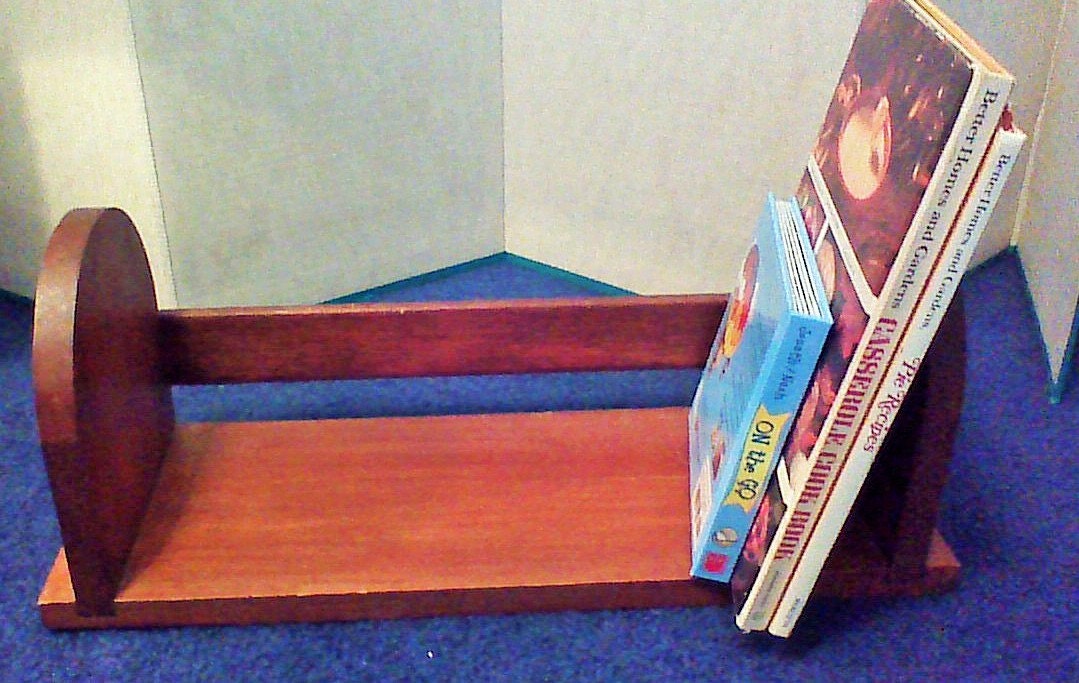 Wooden Bookshelf…Made to sit on Table Haute Juice